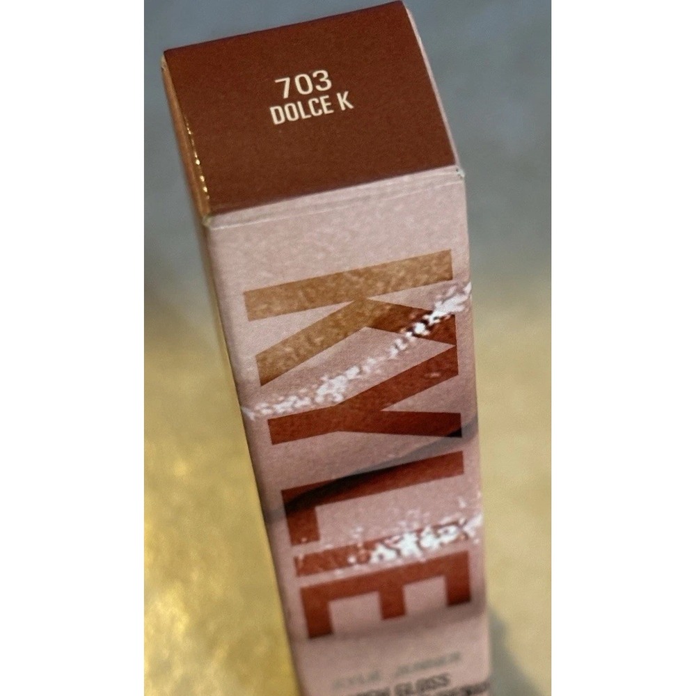 Kylie Jenner Cosmetics High Gloss 703 Dolce K Full Size 0.11oz Lip Tint NEW - Picture 2 of 7